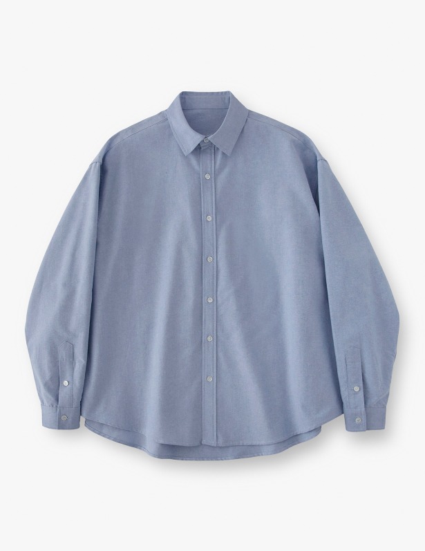 [리뉴얼 Ver.]시티보이 빅오버 옥스포드 셔츠_Classic Blue