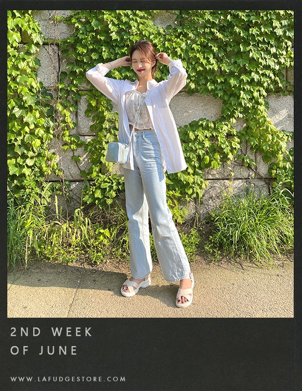 [여름원단]Linen Chambray French Shirt_Cream이마리앤젤