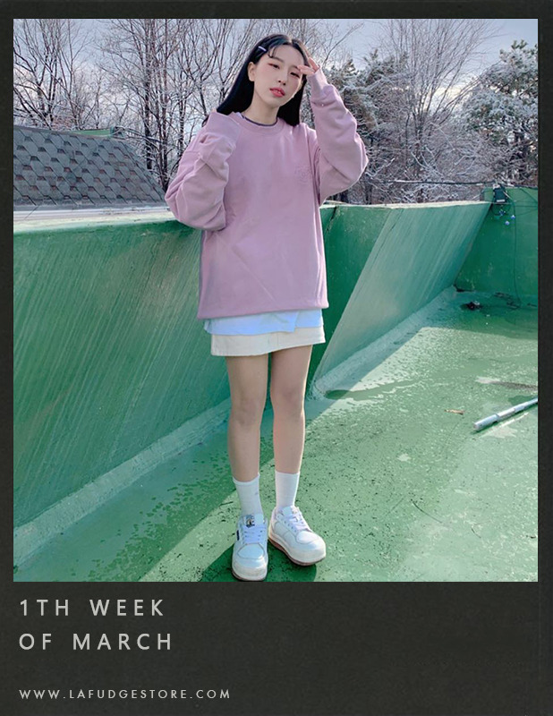 Place Over Sweat Shirt_Pink지가영