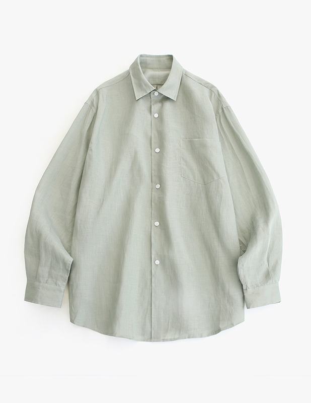 [여름원단]Premium Linen French Shirt_Soft Khaki