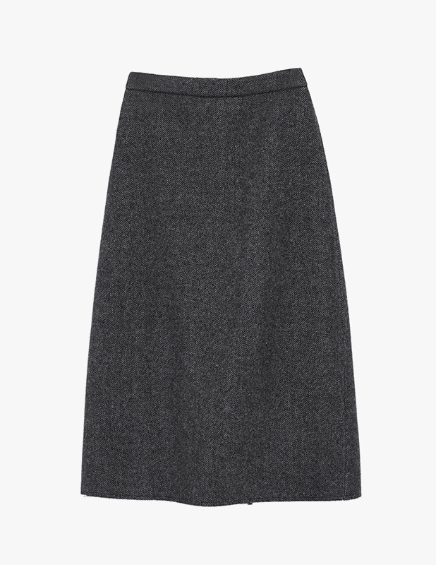 Woolrich cutting skirt_Dim Gray