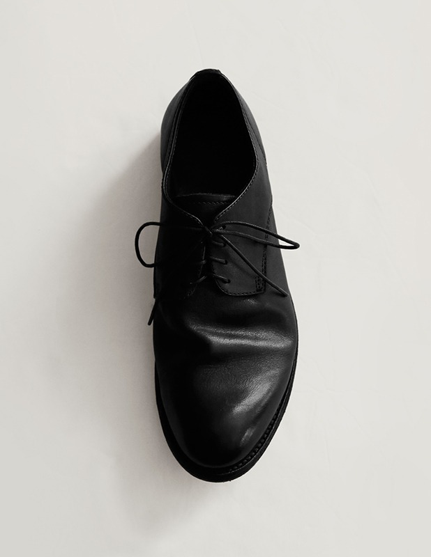 [10/13 예약발송]Cordovan USN Service Derby Shoes_Black