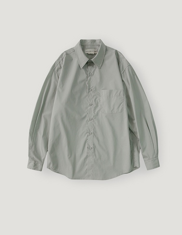 Breeze  Overfit Daily Shirts_Harbor Gray