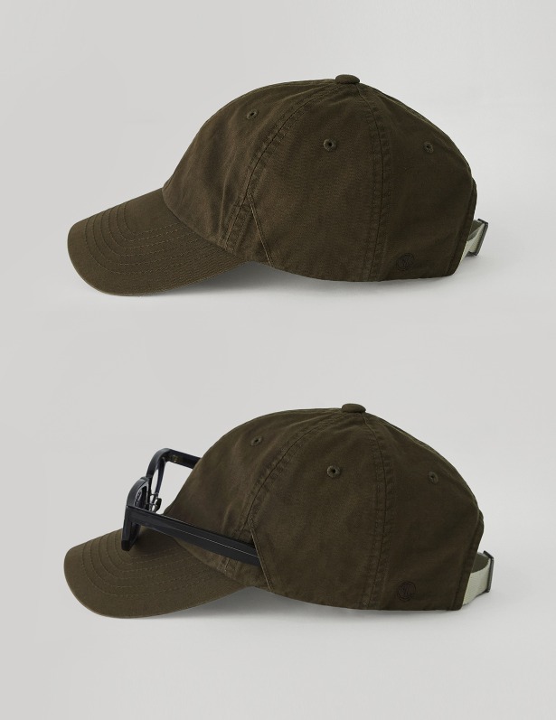 Washed Cotton Optician Cap_Brown
