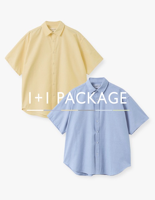 [Package]Cityboy Bigover Oxford Half Shirts_6color